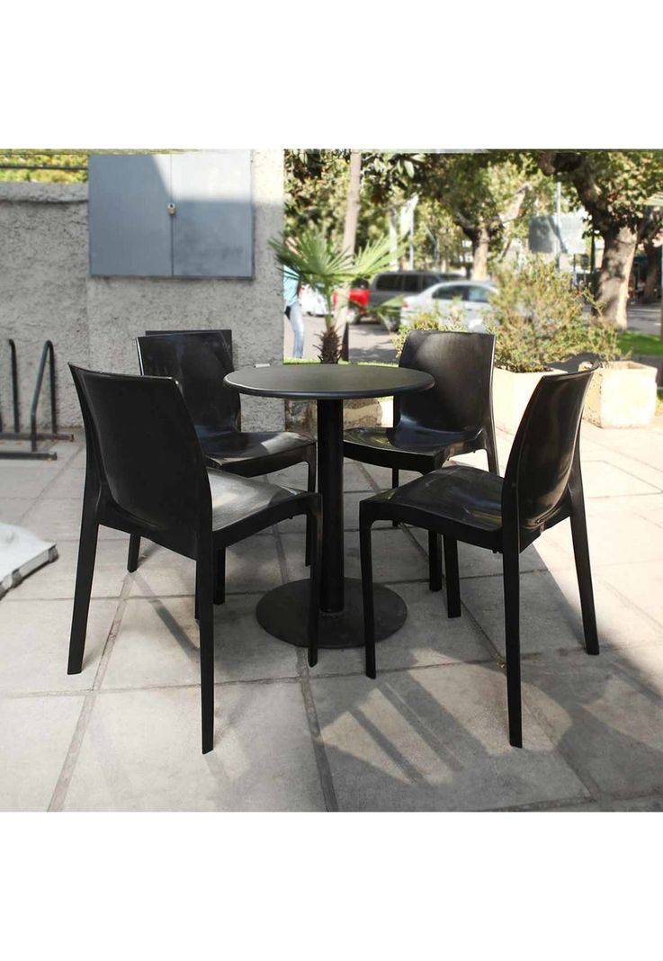 Silla Plástica Azul Resistente con Filtro UV DVP-4