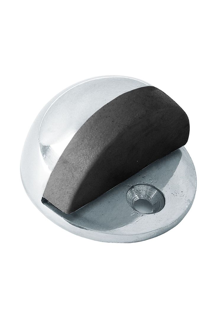 Tope de Puerta Medialuna Cromado 40mm DVP-0