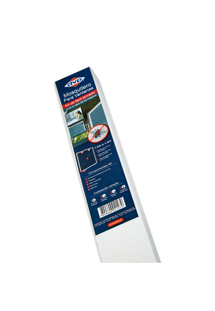 Kit Mosquitero Puerta 100x240cm Ajustable Blanco DVP-0