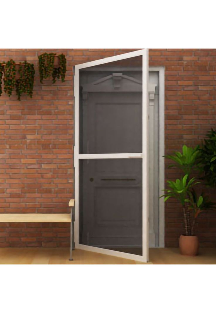 Kit Mosquitero Puerta 100x240cm Ajustable Blanco DVP-3