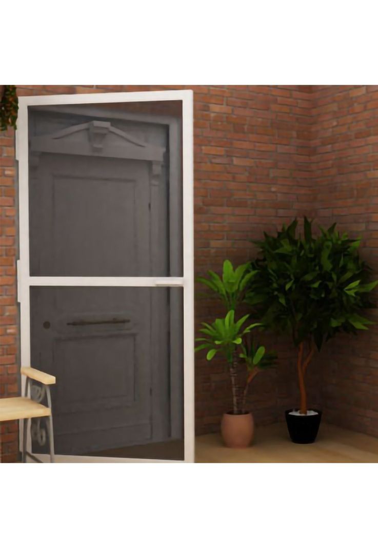 Kit Mosquitero Puerta 100x240cm Ajustable Blanco DVP-4