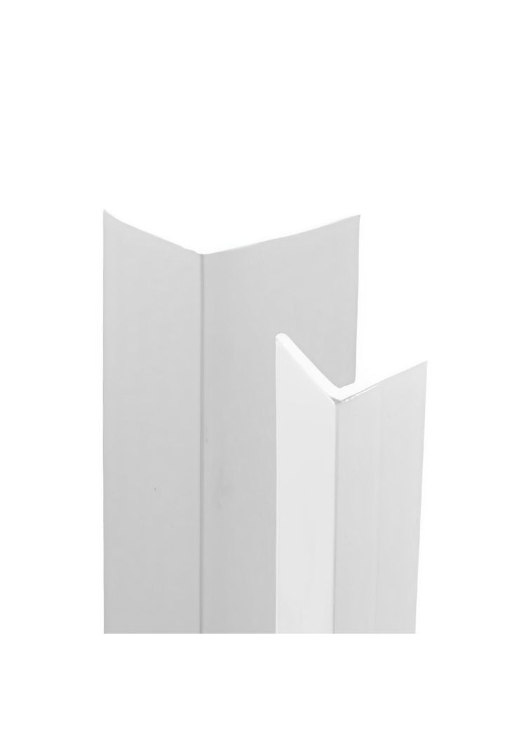 Esquinero Perfil L 25x25x2mm Blanco 3mts DVP-0