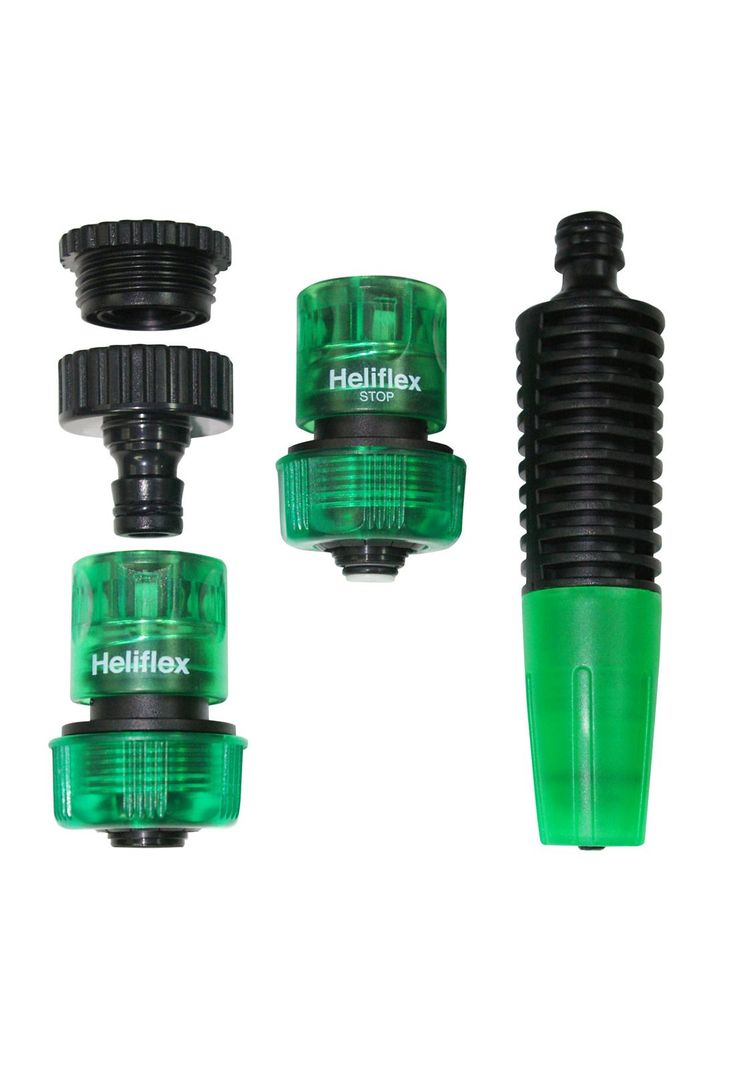 Kit Accesorios Para Manguera Riego 1/2 Pulgadas Heliflex DVP-0
