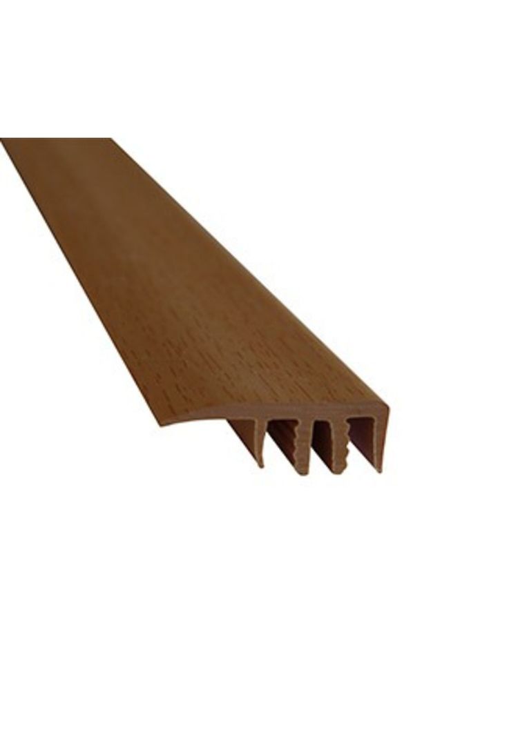 Cubrejunta Terminal Rígido PRO 25X8mm 3,1mts Café DVP-0