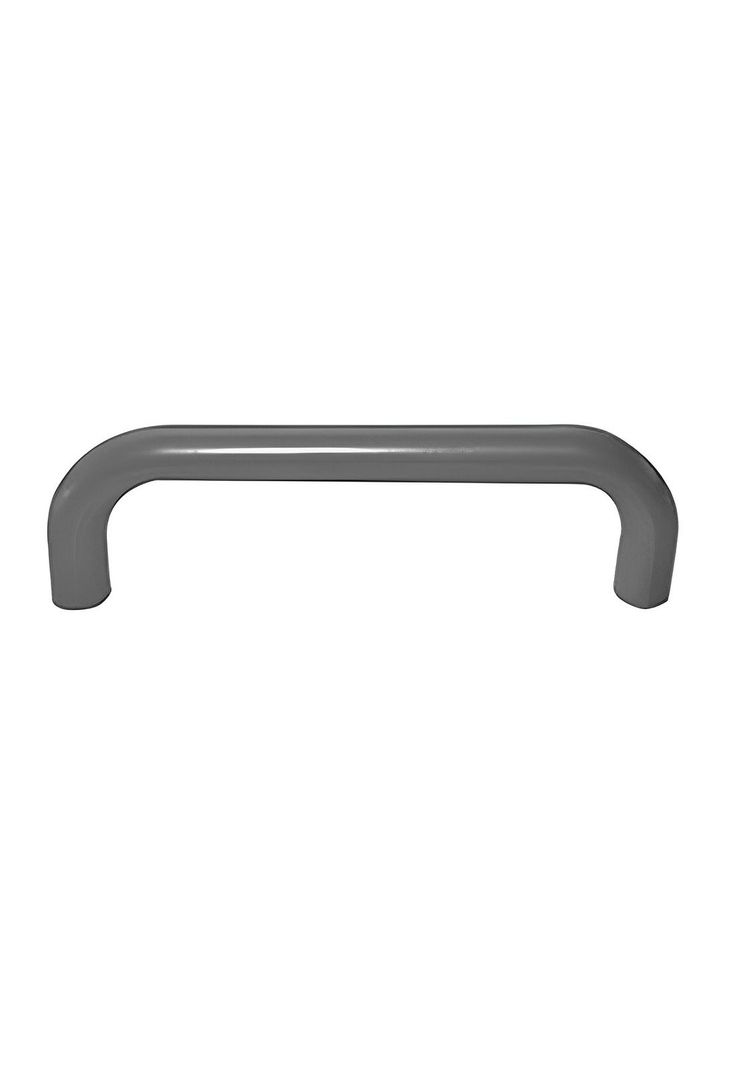 Tirador Plástico Brasil 96mm con Tornillos Gris 80 un DVP-0