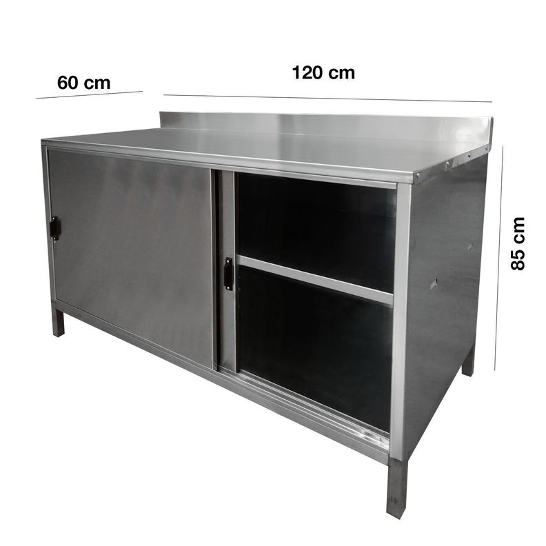 MESON  MURAL INOX  PUERTAS CORREDERAS - 120-1