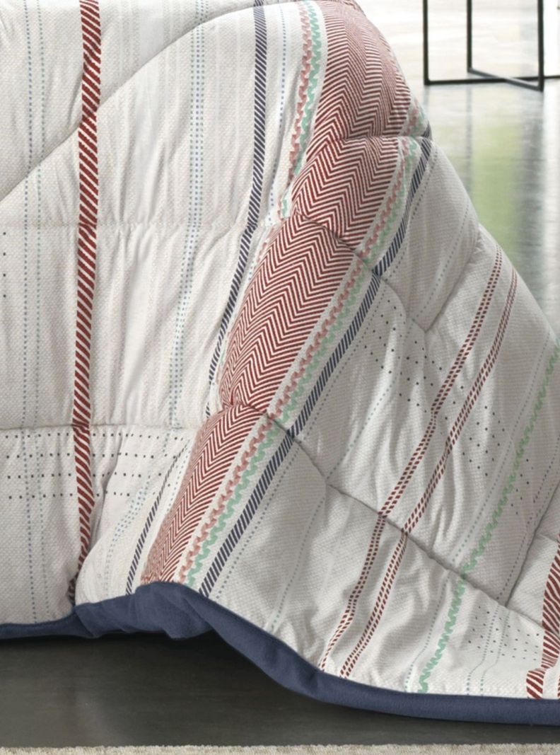 Plumón Altenburg Blend Malha Color Stripe King-3