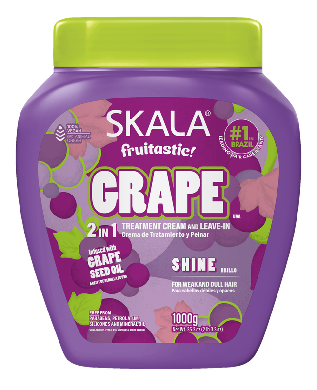 Mascara Skala Uva Fruitastic 2 En 1 Hidratacion 1000g