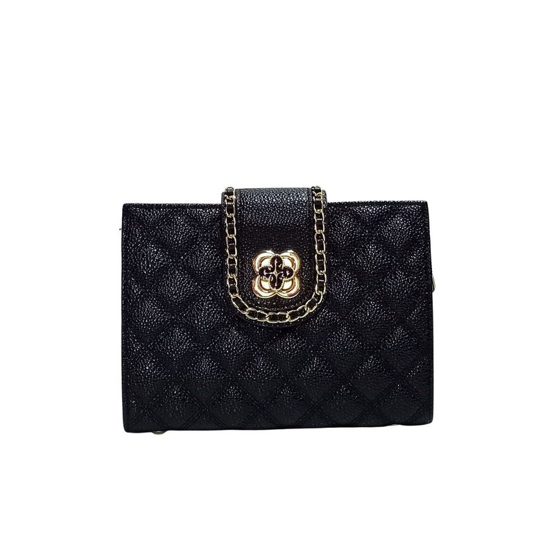 Cartera bandolera correa deportiva negra-1