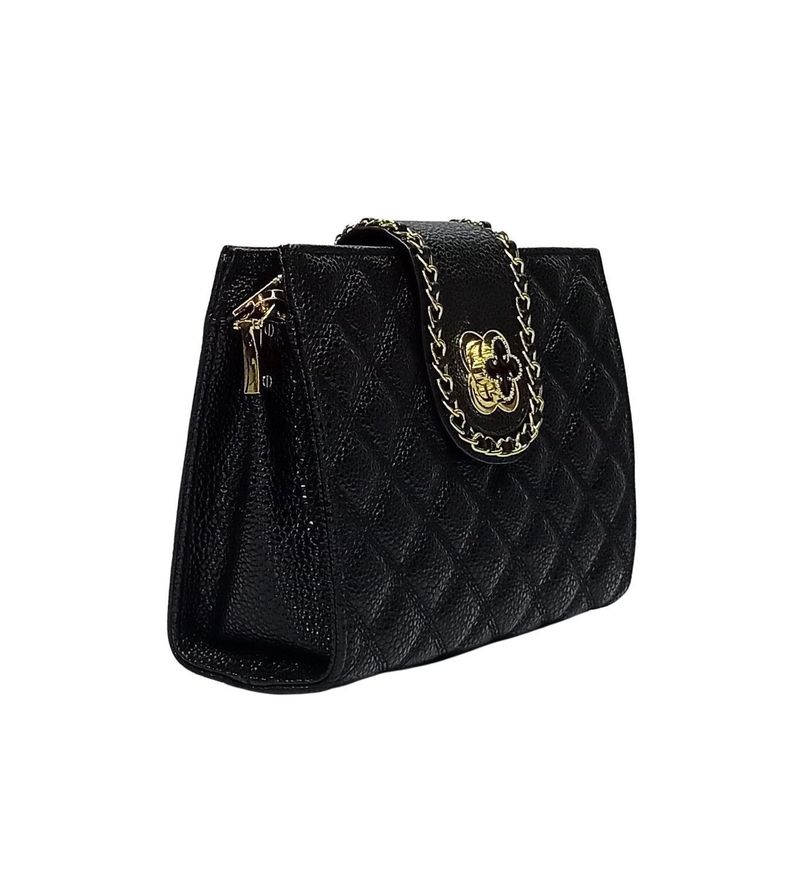Cartera bandolera correa deportiva negra-2