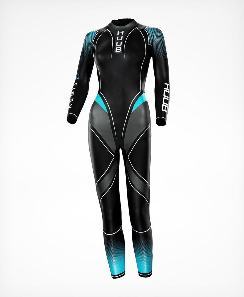 Traje Neopreno Mujer de Triatlón Aegis X 3:3 - Negro - HUUB-2