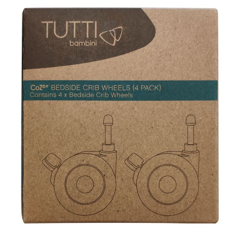 Rueditas para cuna Cozee (pack con 4 unidades) -2