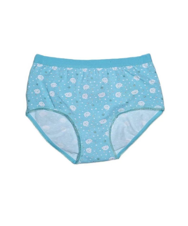 Cuadro nina lady genny ac-113 algodon Celeste 4