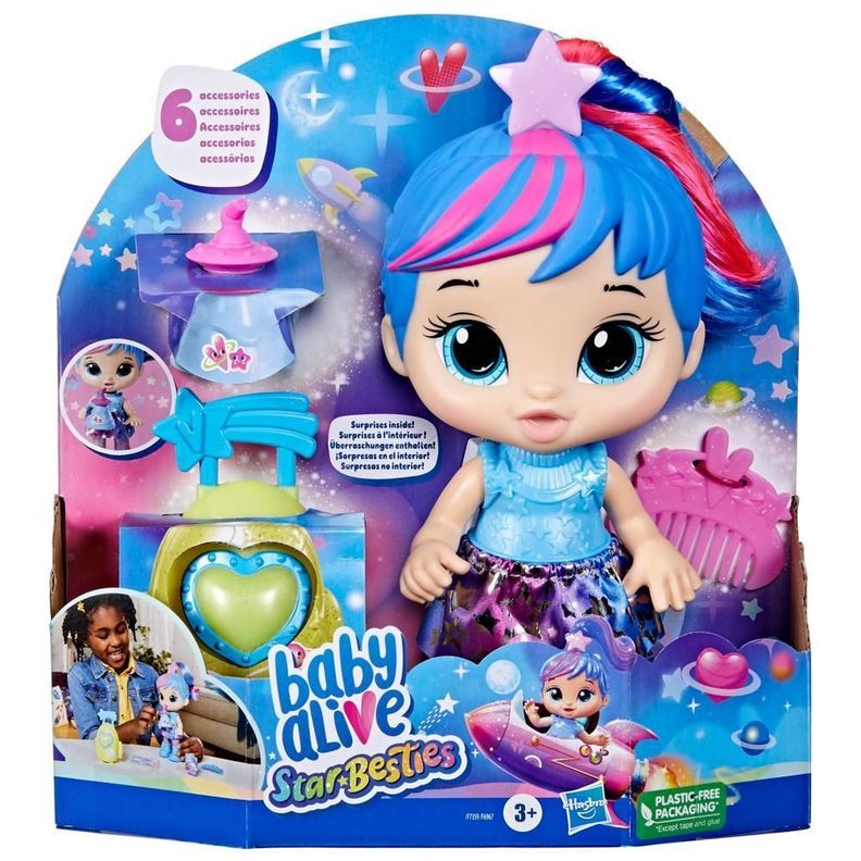 BABY ALIVE STAR BESTIES - STELLAR SKYLAR-0