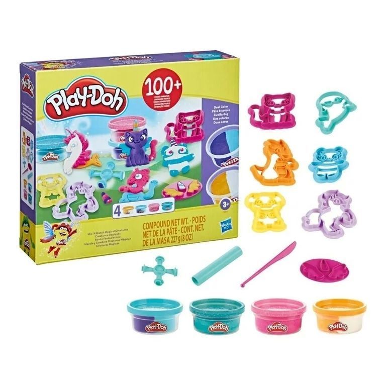 PLAY-DOH MEZCLA Y COMBINA CRIATURAS MÁGICAS-0