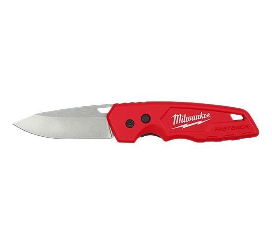 Milwaukee Cuchillo Plegable Fastback Hoja Lisa
