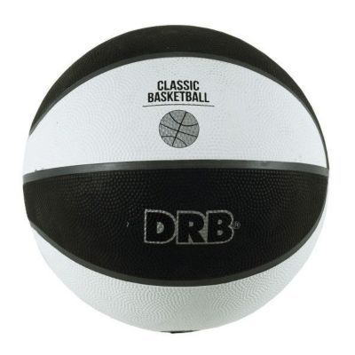 BALON DE BASQUETBOL DRB FUNBALL N° 7 NEGRO-BLANCO-0
