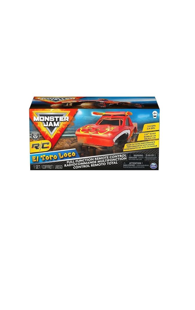 Monster Jam TORO LOCO Escala 1:24, 2,4 Ghz -3