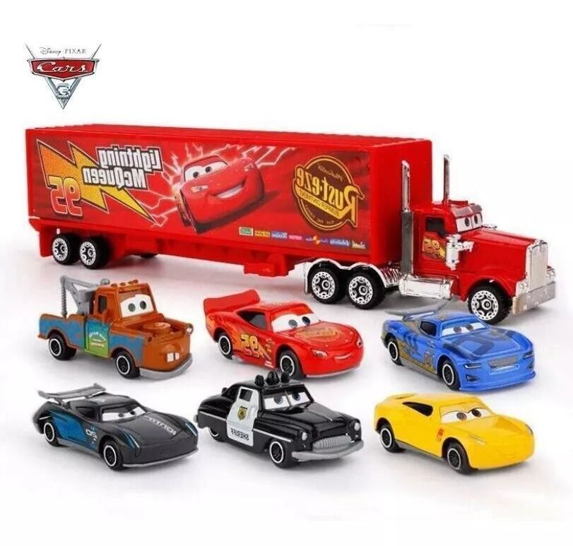 Disney Pixar Cars - Colección Pack 7 Piezas-1