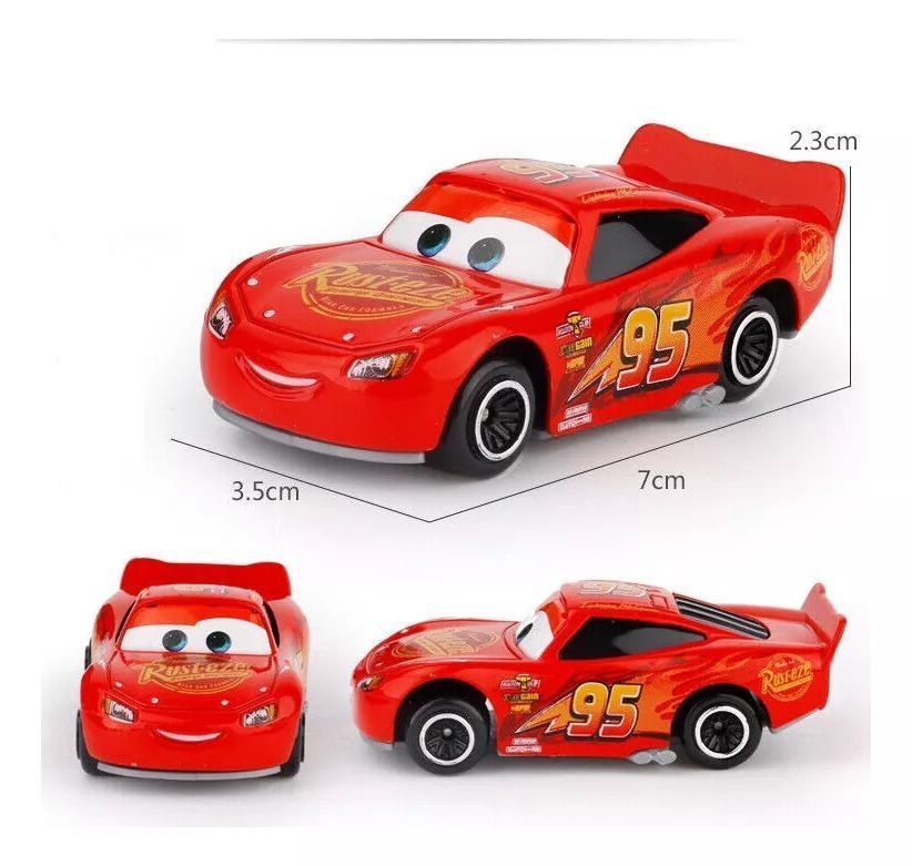 Disney Pixar Cars - Colección Pack 7 Piezas-3