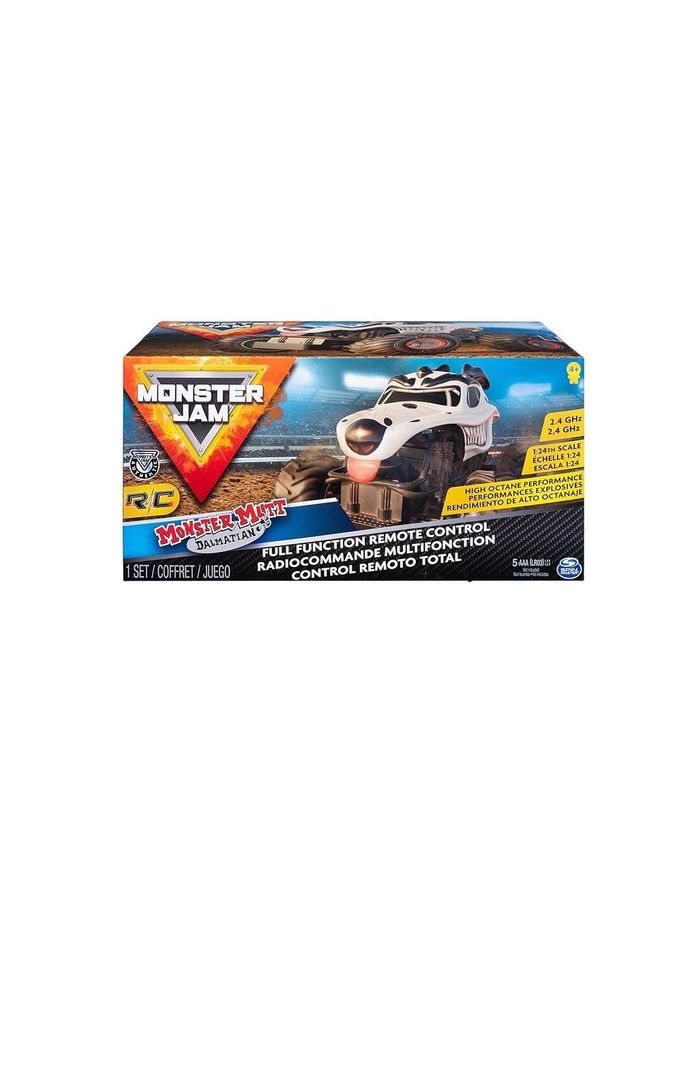 Hot Wheels Monster Mutt - Camion Dalmata Control Remoto-1