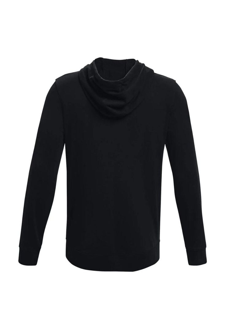 Polerón Hombre Rival Terry Full-Zip Negro Under Armour-1
