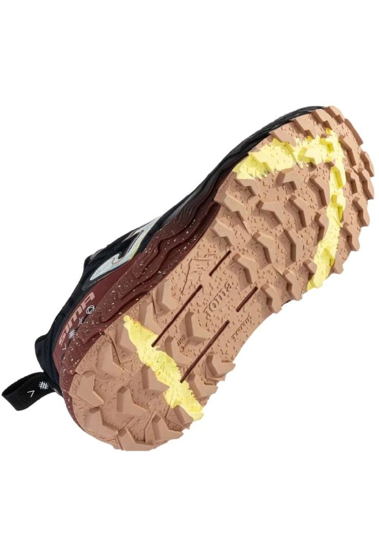 Zapatilla Trail Running Mujer Sima 24 Negro Café Joma-3