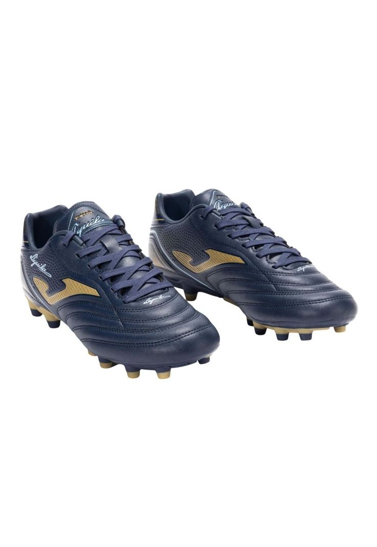 Zapatilla Fútbol FG Hombre Aguila Azul Marino Oro Joma-1