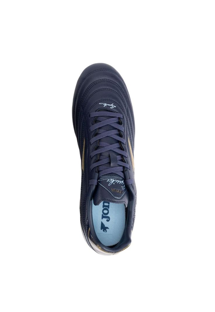 Zapatilla Fútbol FG Hombre Aguila Azul Marino Oro Joma-2