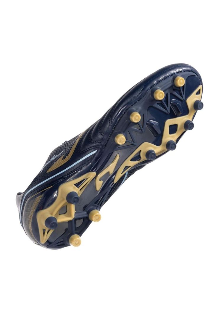 Zapatilla Fútbol FG Hombre Aguila Azul Marino Oro Joma-3