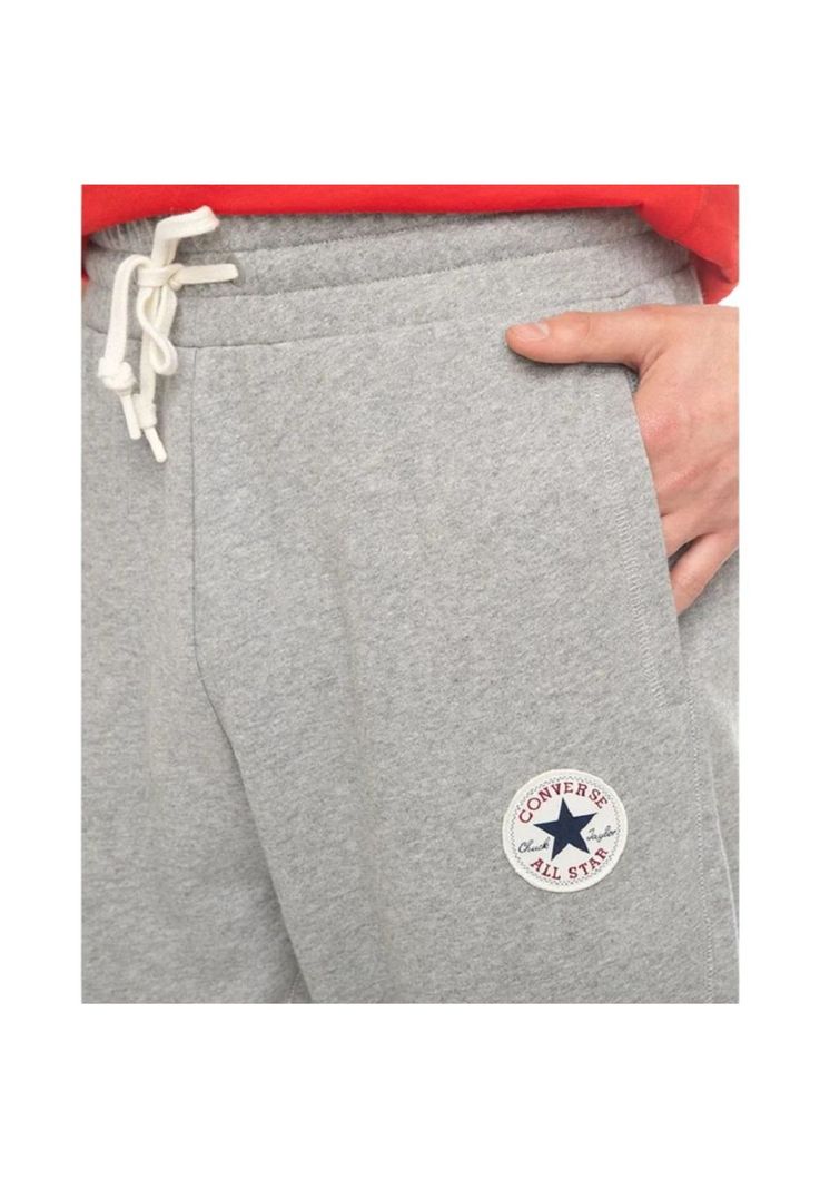 Pantalón Deportivo Core Rib Gris Converse-1