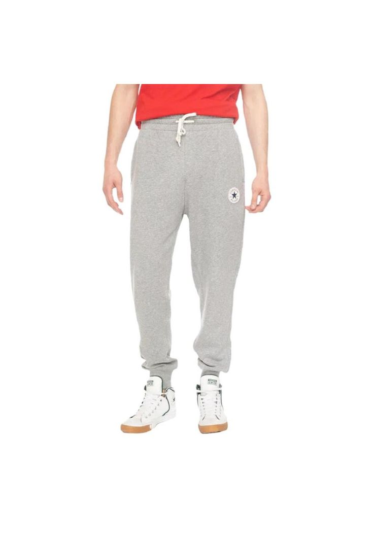 Pantalón Deportivo Core Rib Gris Converse-3