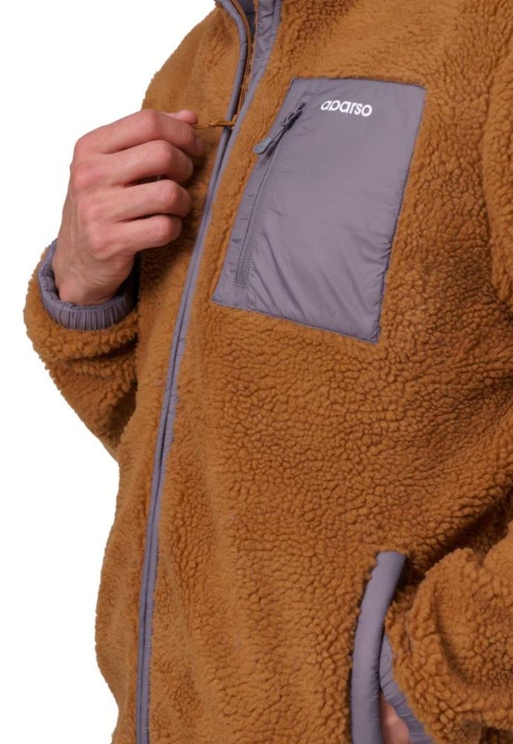 Chaqueta Sherpa Hombre Grau H2 Aparso-3