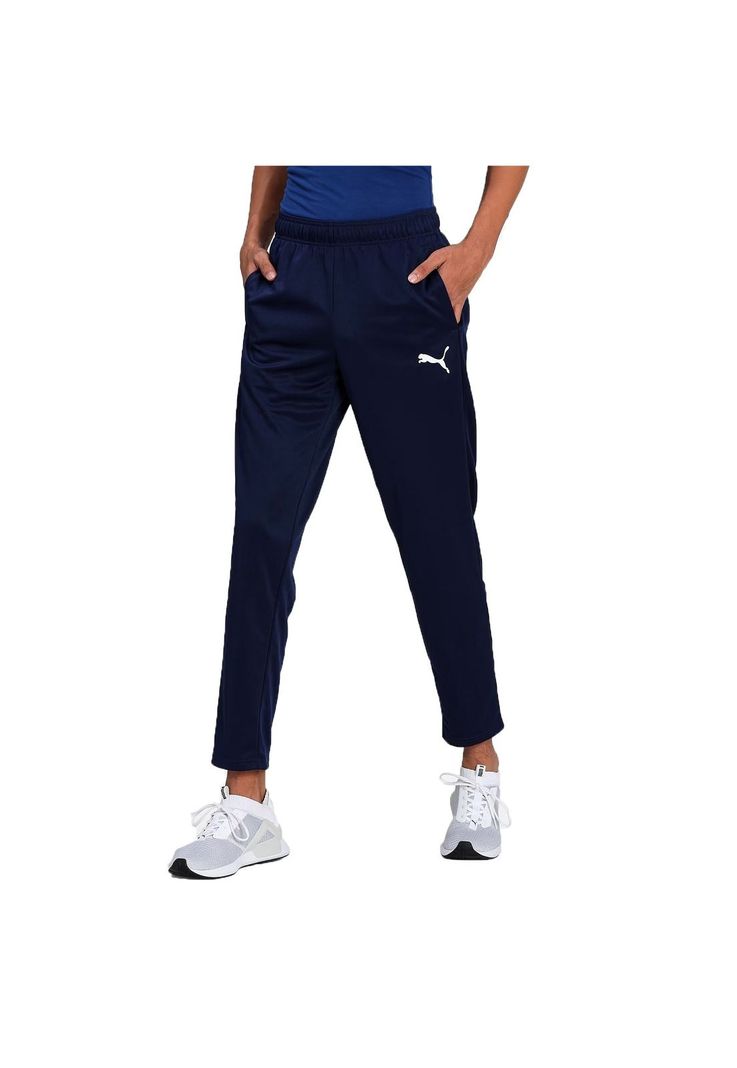 Pantalón Deportivo Hombre Active Tricot Azul Puma-2