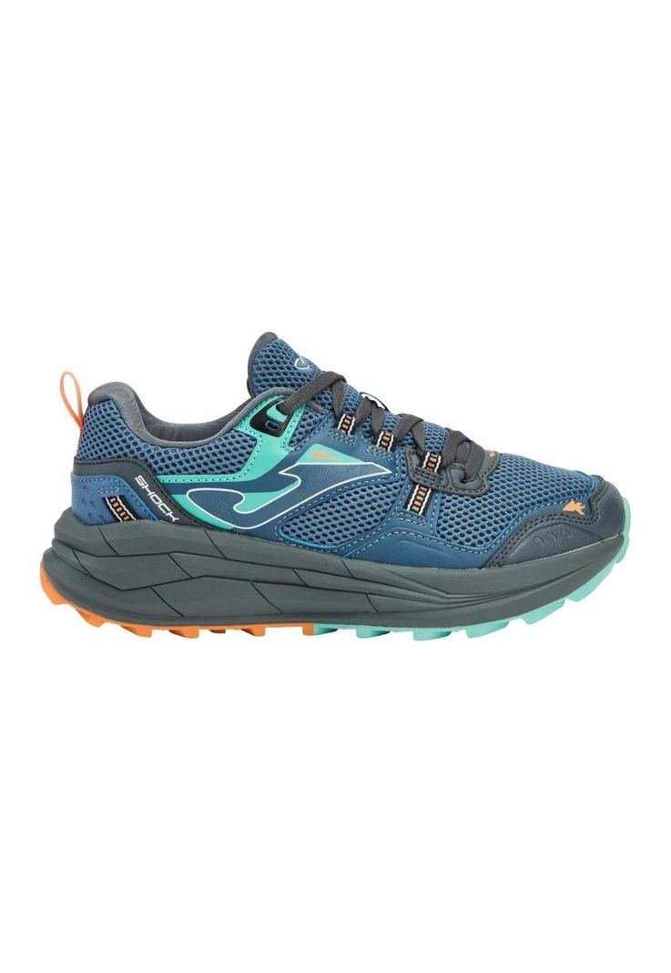 Zapatilla Trail Running Mujer Shock Azul Joma-0
