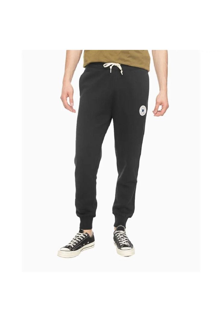 Pantalón Deportivo Core Rib Negro Converse-0