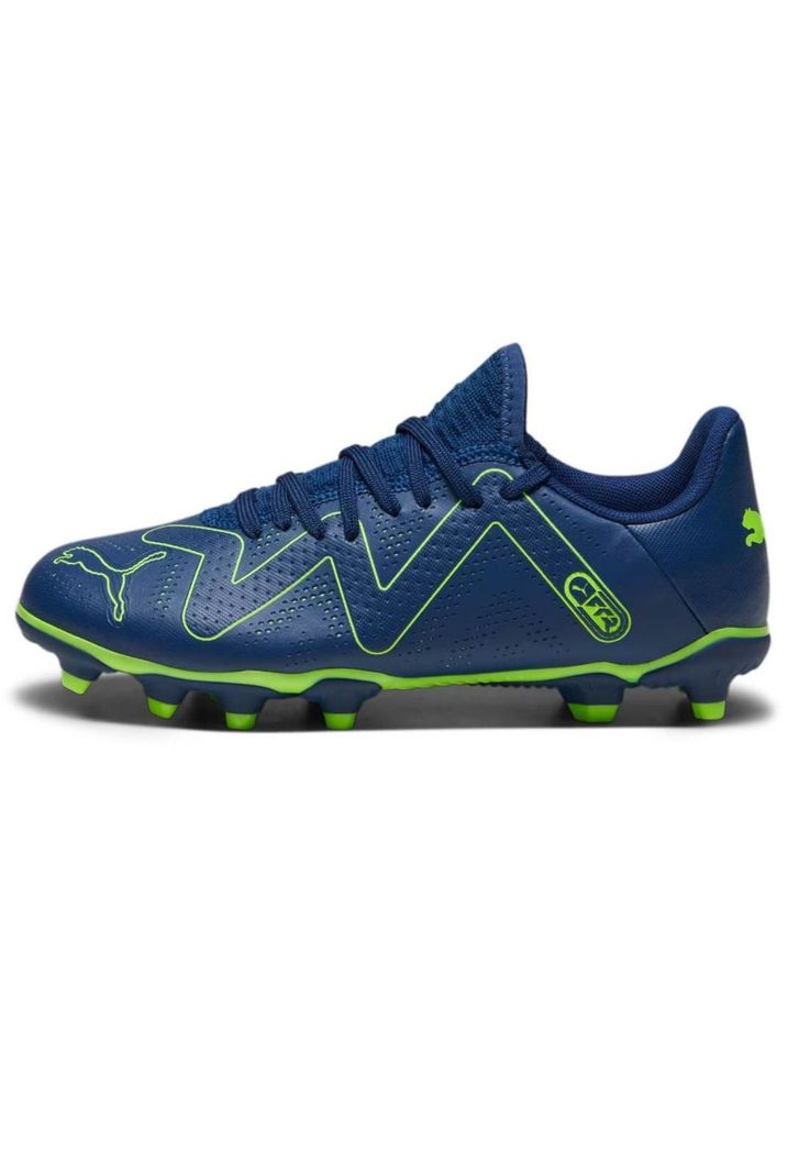 Zapatilla Fútbol FG/AG Kids Future Azul Puma-1