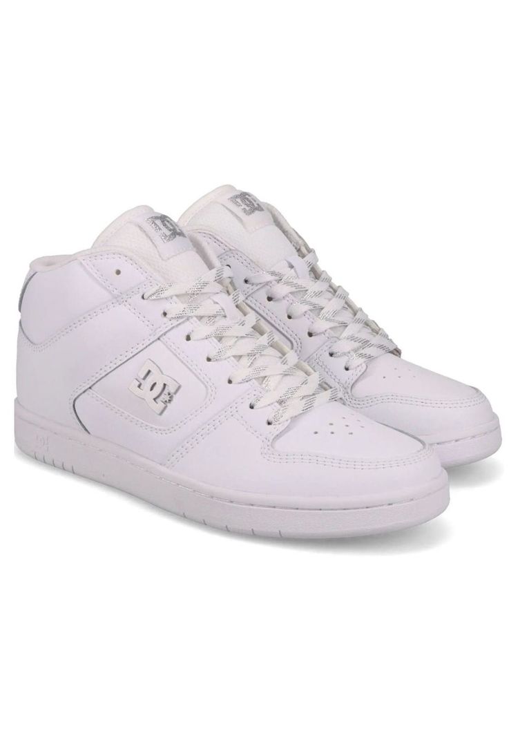 Zapatilla Mujer Manteca 4 Mid Blanco DC-1