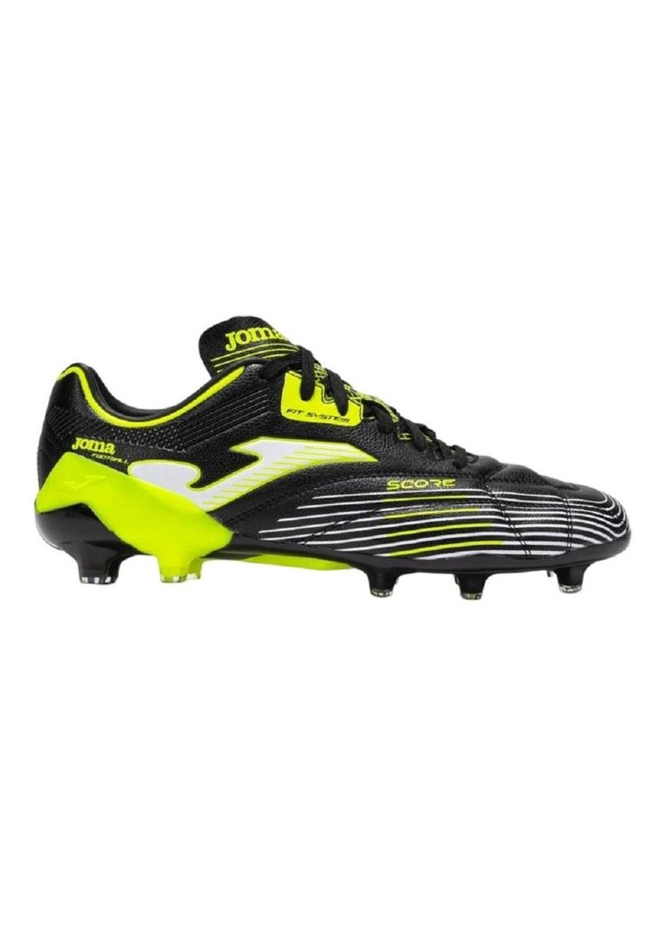 Zapatilla Futbol Fg Hombre Score Negro Fluor Joma 39