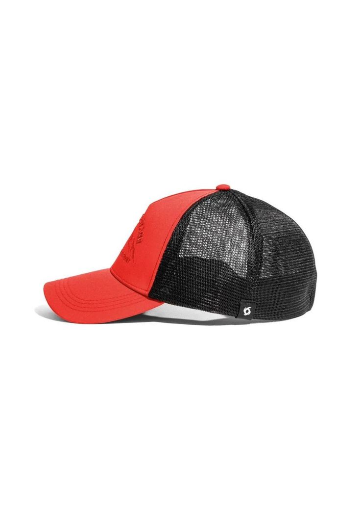 Jockey Trucker Comfort Rojo Negro Doite-1