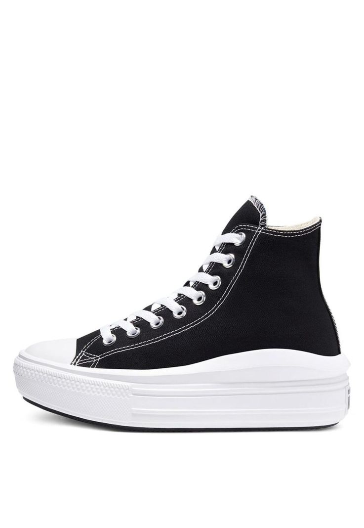 Zapatilla Mujer Chuck Taylor All Star Move Negra Converse-1