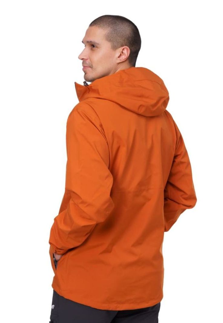 Chaqueta Impermeable Hombre Nagol Ladrillo Aparso-1