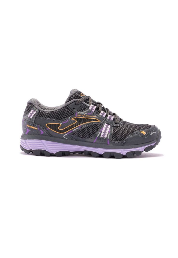 Zapatilla Trail Running Mujer Shock Gris Joma-0