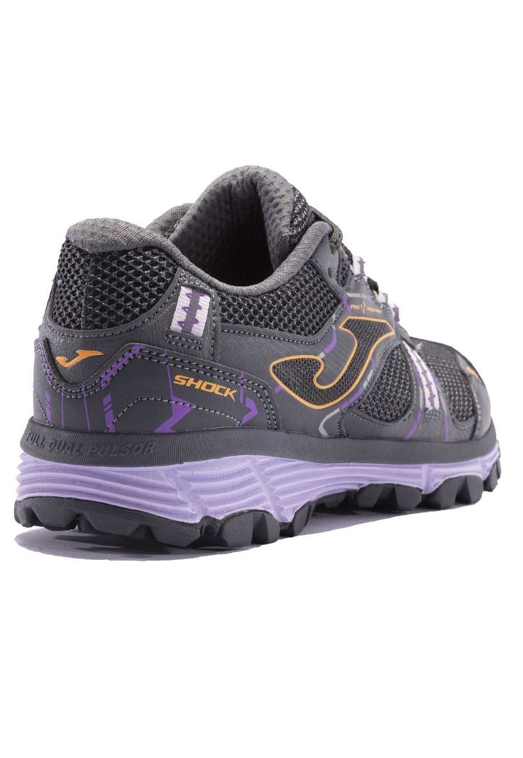 Zapatilla Trail Running Mujer Shock Gris Joma-2