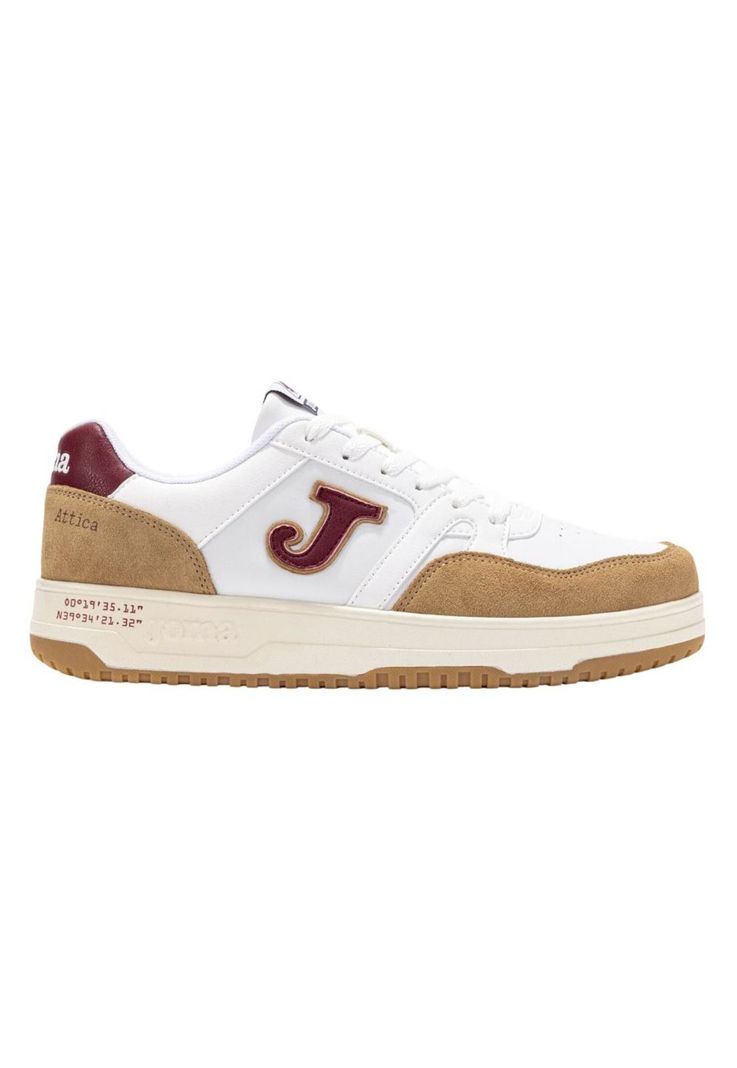 Zapatilla Urbana Hombre C. Attica Beige Rojo Joma-0