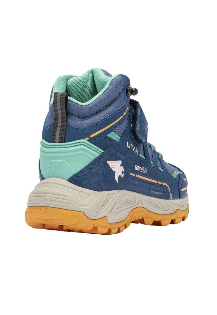 Botín Outdoor Kids Utah Jr Azul Joma-2