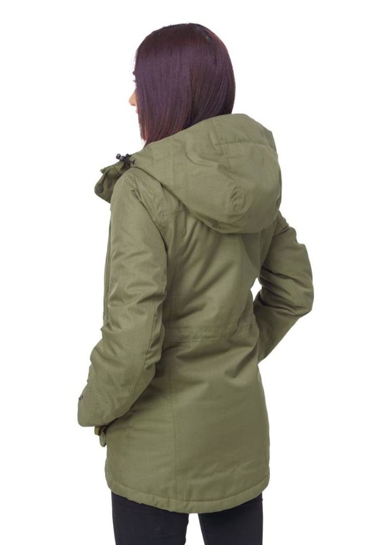Chaqueta Mujer Andorra Therm Oliva Aparso-1