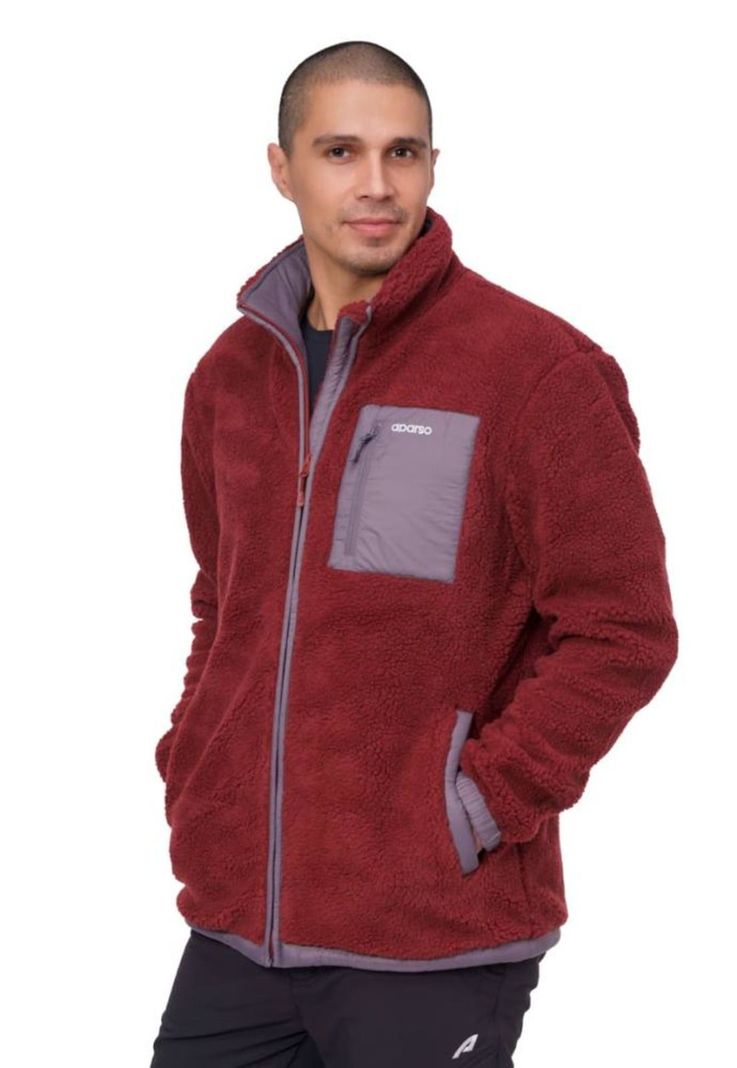Chaqueta Sherpa Hombre Grau H3 Aparso-0