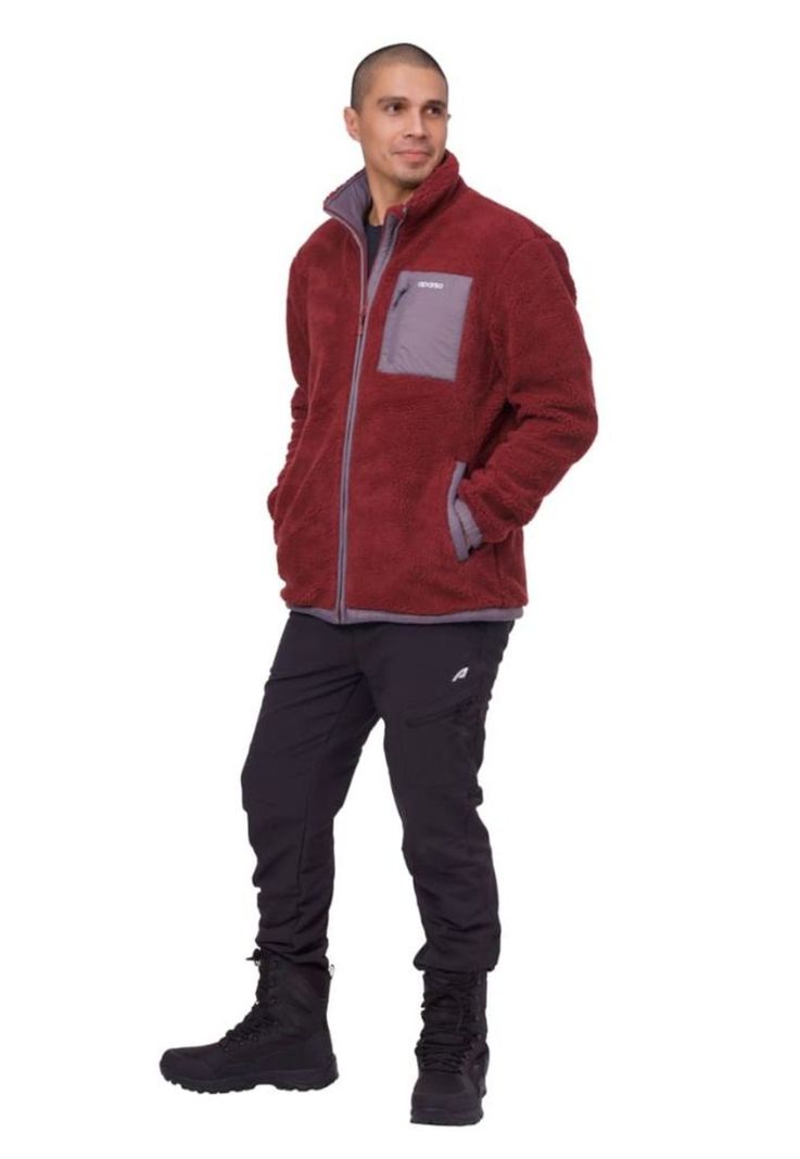 Chaqueta Sherpa Hombre Grau H3 Aparso-2
