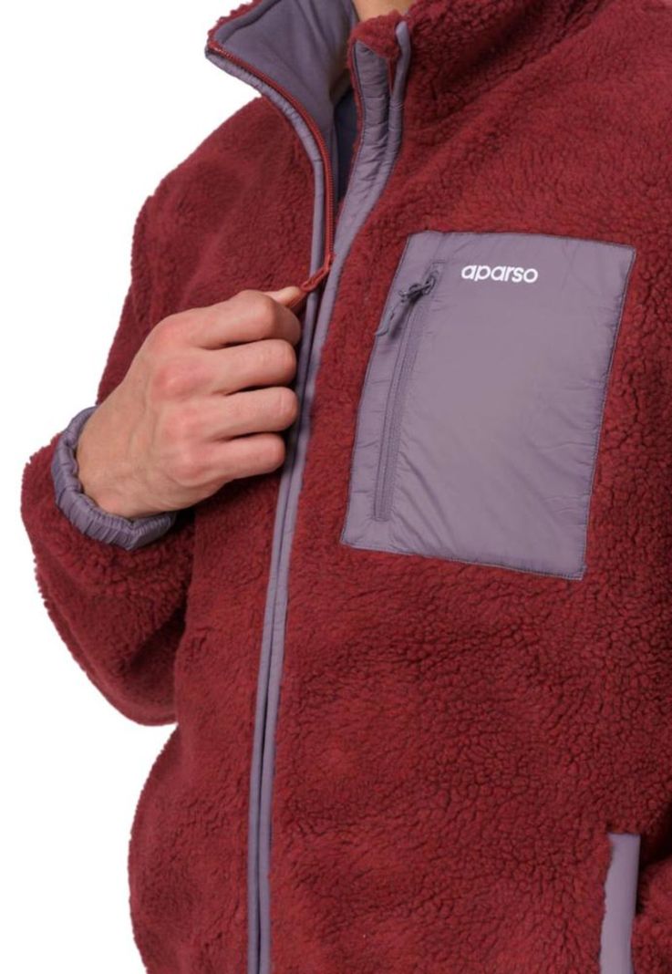 Chaqueta Sherpa Hombre Grau H3 Aparso-3
